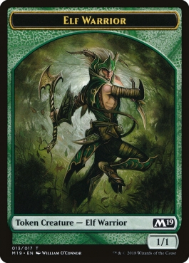 Elf-Warrior token