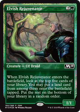 FNM Promo 2018 - Elvish Rejuvenator