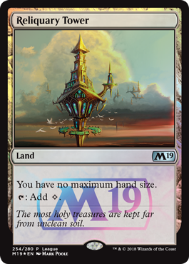 Magic 2019 Core Set League Promo - Reliquary Tower