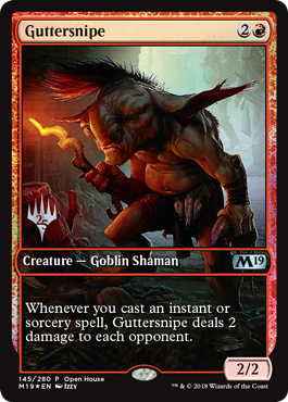 Magic 2019 Core Set Open House Promo - Guttersnipe