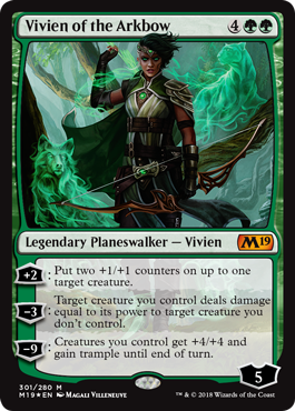 Planeswalkeři z Planeswalkers decků - Vivien of the Arkbow