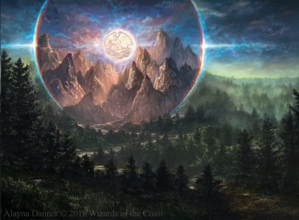 Obrázek z Magicové karty Alpine Moon