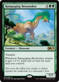 Rampaging Brontodon