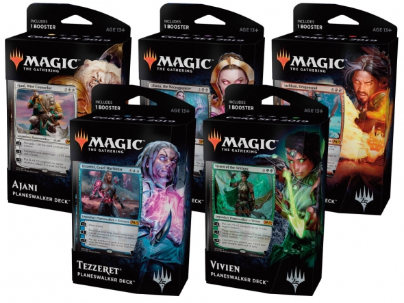 Magic 2019 Core Set Planeswalker Decks