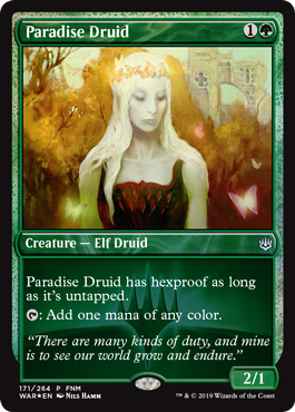 FNM Promo 2019 - Paradise Druid