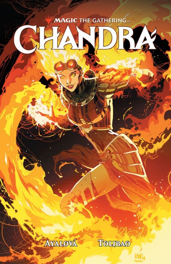 Obálka komiksu Magic the Gathering: Chandra