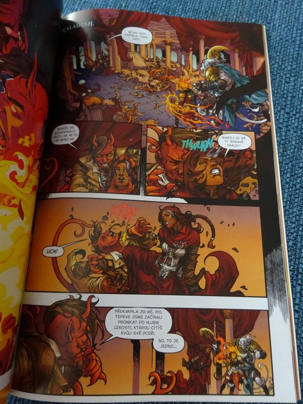 Komiks Magic the Gathering: Chandra - Pia vs. Tibalt