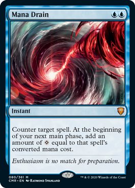 Commander Legends spoiler Mana Drain