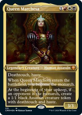 Commander Legends Queen Marchesa Etched Foil