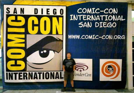 Tomáš na Comic Conu v San Diegu