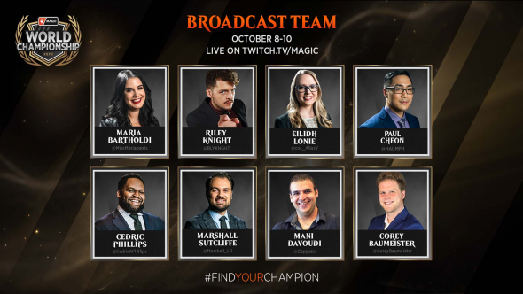 Magic World Championship XXVII broadcast team