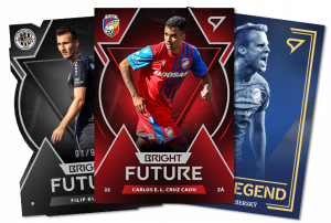 Sběratelské karty Fortuna ligy Bright future a Klub Legend