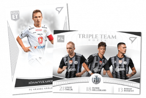 Sběratelské karty Fortuna ligy Elite a Triple team