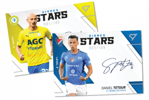Sběratelské karty Fortuna ligy Signed stars