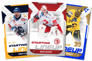 Sada sběratelských hokejových karet Starting Lineup