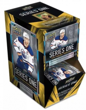 2023-2024 NHL Upper Deck Series One Gravity Feed Box - hokejové karty