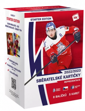 Sběratelské hokejové karty České reprezentace starter edition