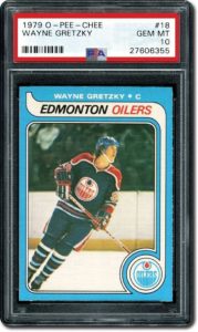 Gretzky OPCH Rookie karta
