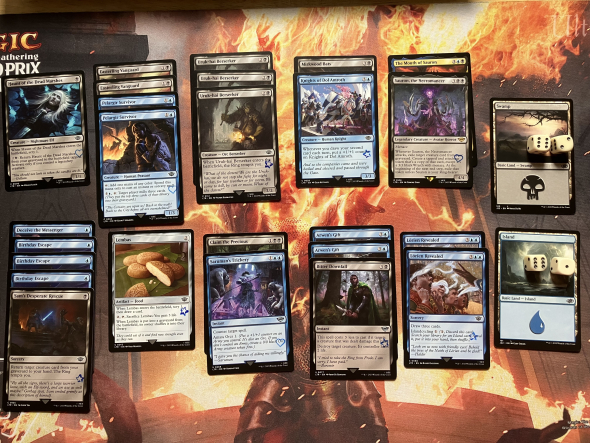 Report z Pro Tour The Lord of the Rings decklist 02