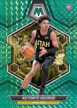 2023-24-Panini-Mosaic-Basketball-Base-Teal-Mosaic George