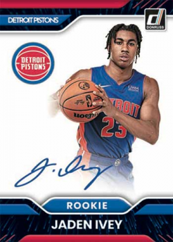 Donruss Rookie Autographs Jaden Ivey