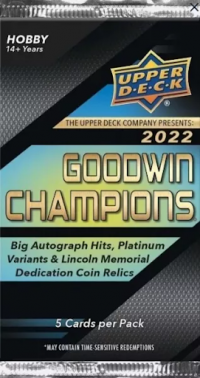 Goodwin Champions Hobby pack