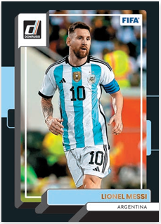 FIFA Donruss sběratelské karty Black Base Lionel Messi