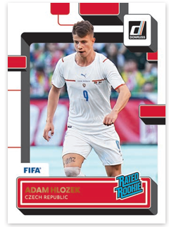 FIFA Donruss sběratelské karty Rated Rookies Adam Hložek