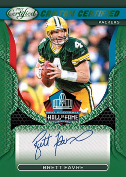 Panini Certified NFL Autographs Favre