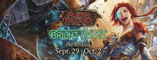 Nová sada karetní hry Flesh and Blood Bright Lights