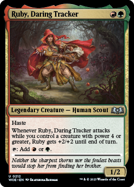 Ruby, Daring Tracker