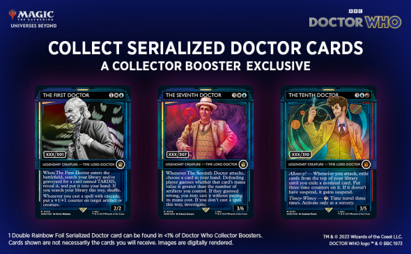 Serialized Doctor Cards