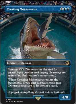 Cresting Mosasaurus