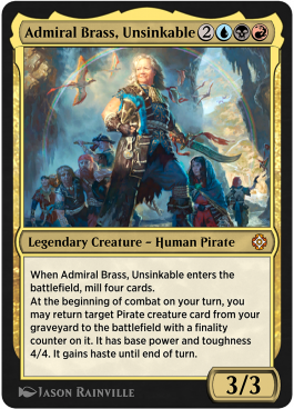 Admiral Brass, Unsinkable