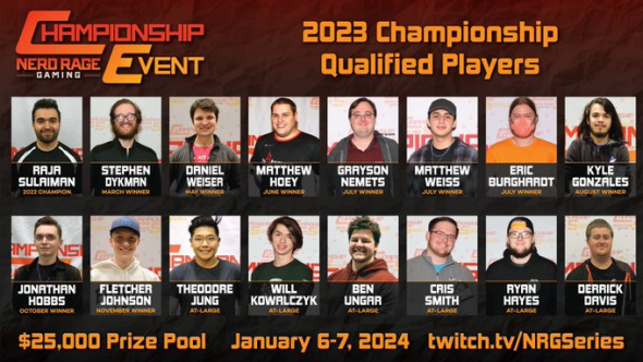 NRG Series Championship - Qualified Players