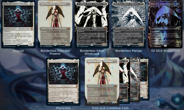 Elesh Norn - Card Variants