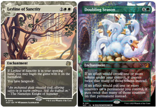 Leyline of Sanctity a Doubling Season