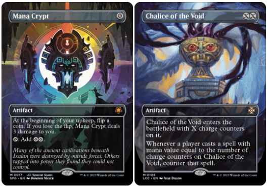 Mana Crypt a Chalice of the Void