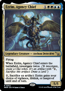 Ezrim, Agency Chief