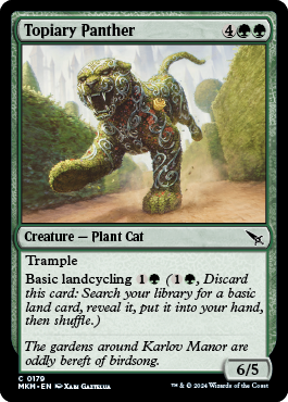 Topiary Panther