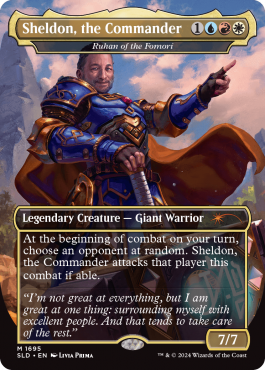 Sheldon, the Commander