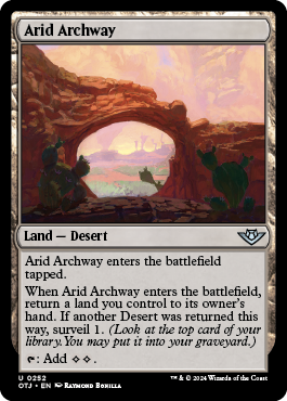 Arid Archway