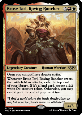 Bruse Tarl, Roving Rancher