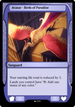 Online paradajkový avatar pre MTGO