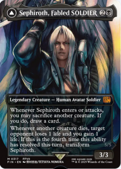 Sephiroth, Fabled SOLDIER