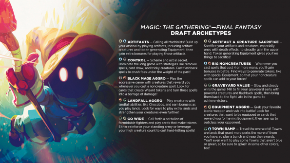 FINAL FANTASY - Draft Archetypes