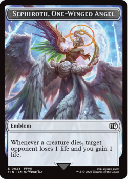 Sephiroth, One-Winged Angel - Emblem