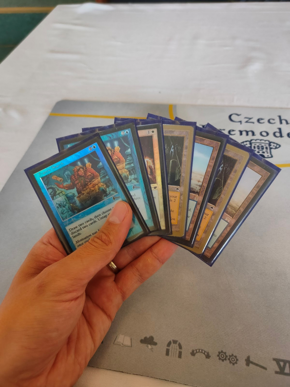 Report z Czech Premodern Championship 2025 opening hand prvni hry
