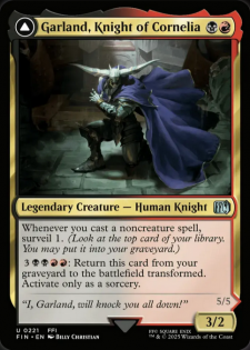 Garland, Knight of Cornelia