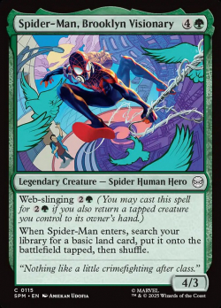 Web-Slinging Spiderman